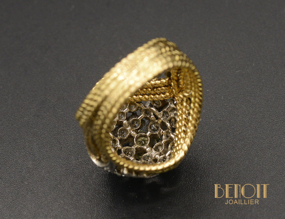Bague Cocktail 1950 - Image 5