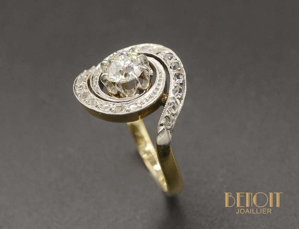Bague Tourbillon Diamants - Image 3