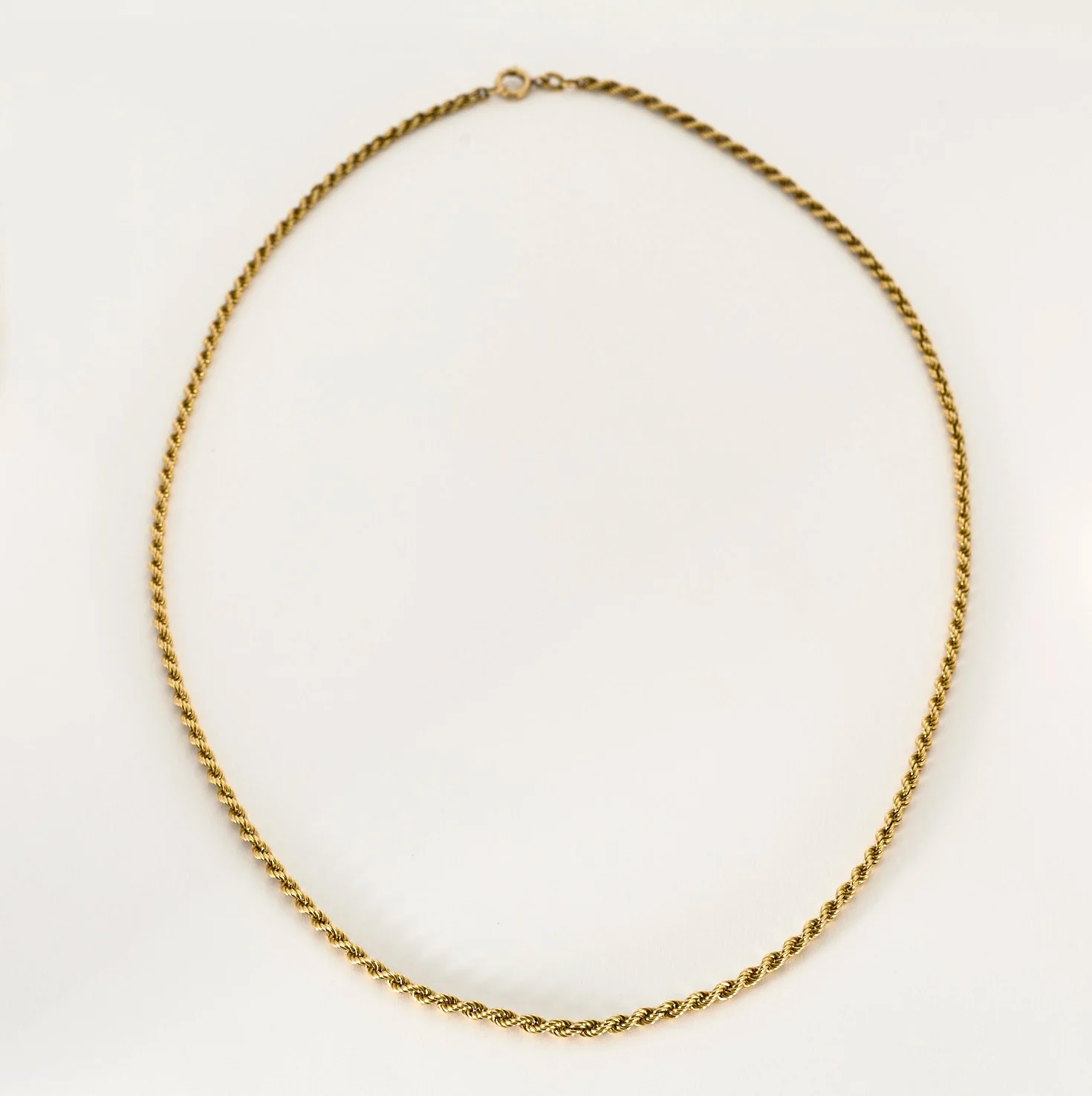 Collier Mailles Torsades Vintage - Image 3