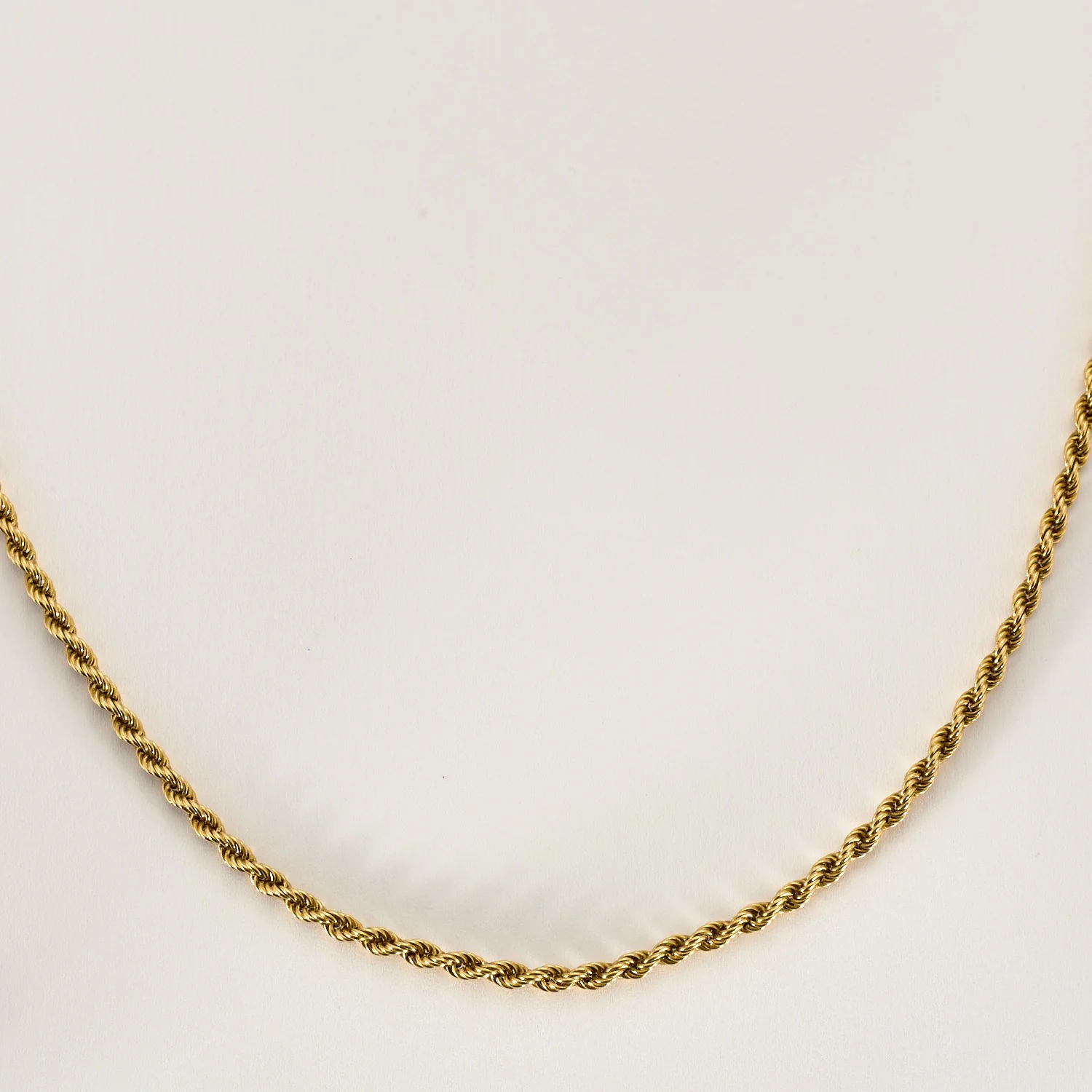 Collier Mailles Torsades Vintage - Image 4