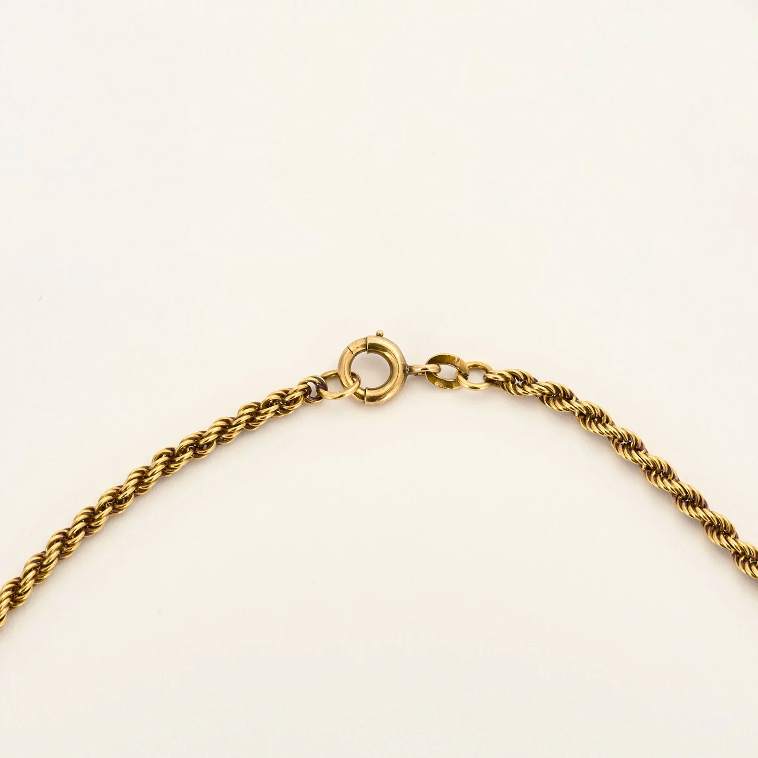 Collier Mailles Torsades Vintage - Image 6