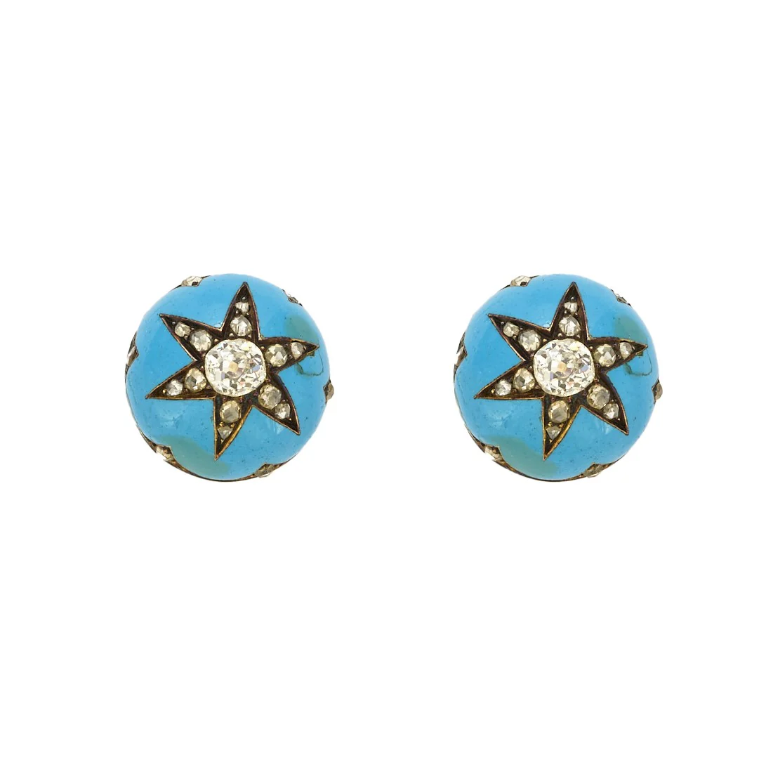 Boucles d'Oreilles Clip Email et Diamants - Image 2