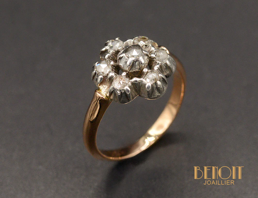 Bague Marguerite 1900 - Image 3