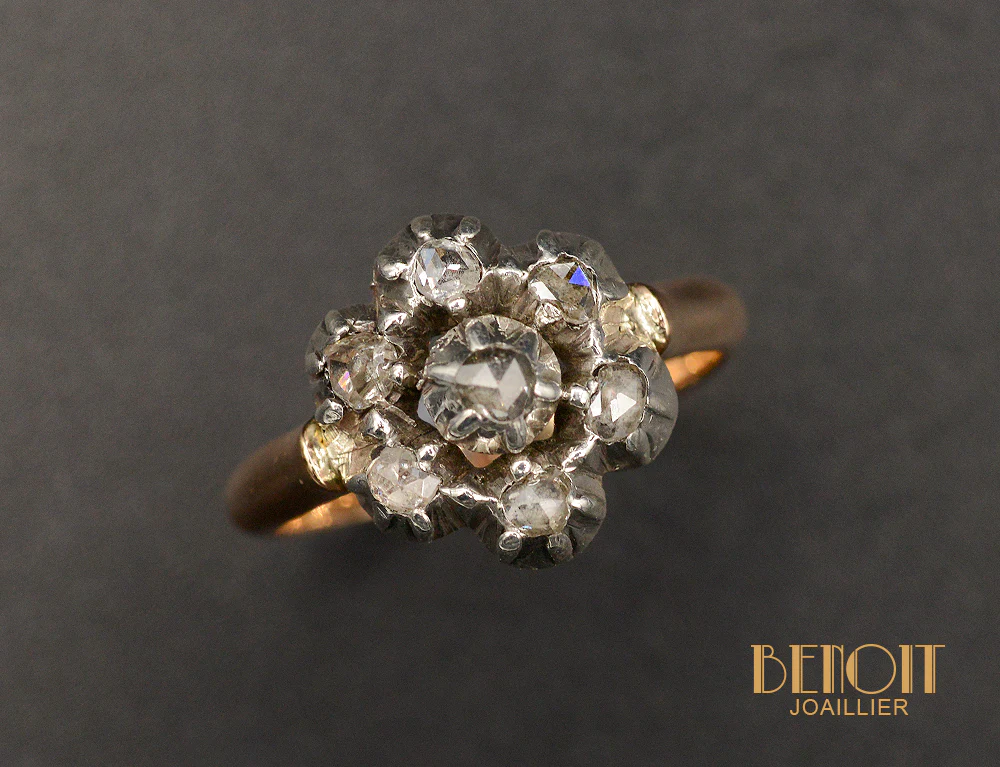 Bague Marguerite 1900 - Image 4