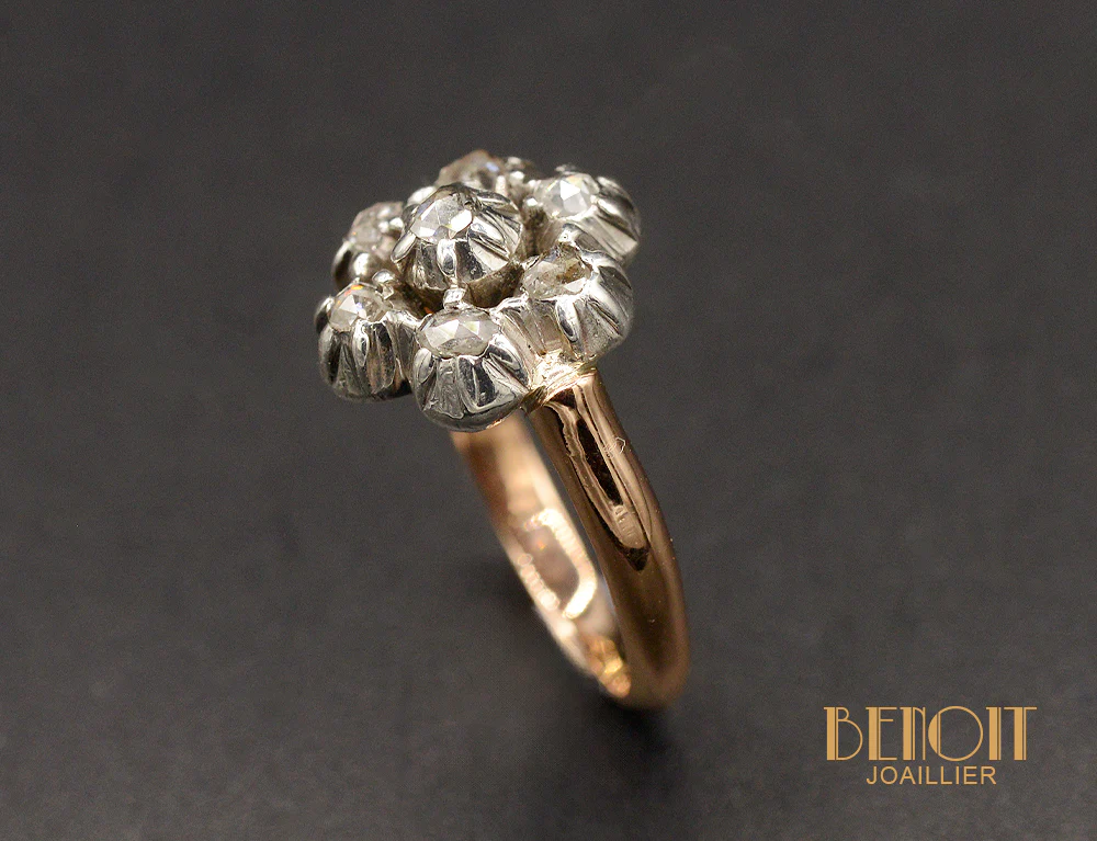 Bague Marguerite 1900 - Image 5