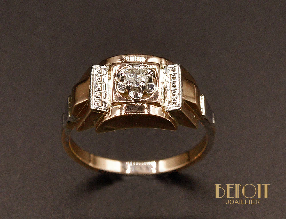 Bague Tank Deux Ors - Image 2