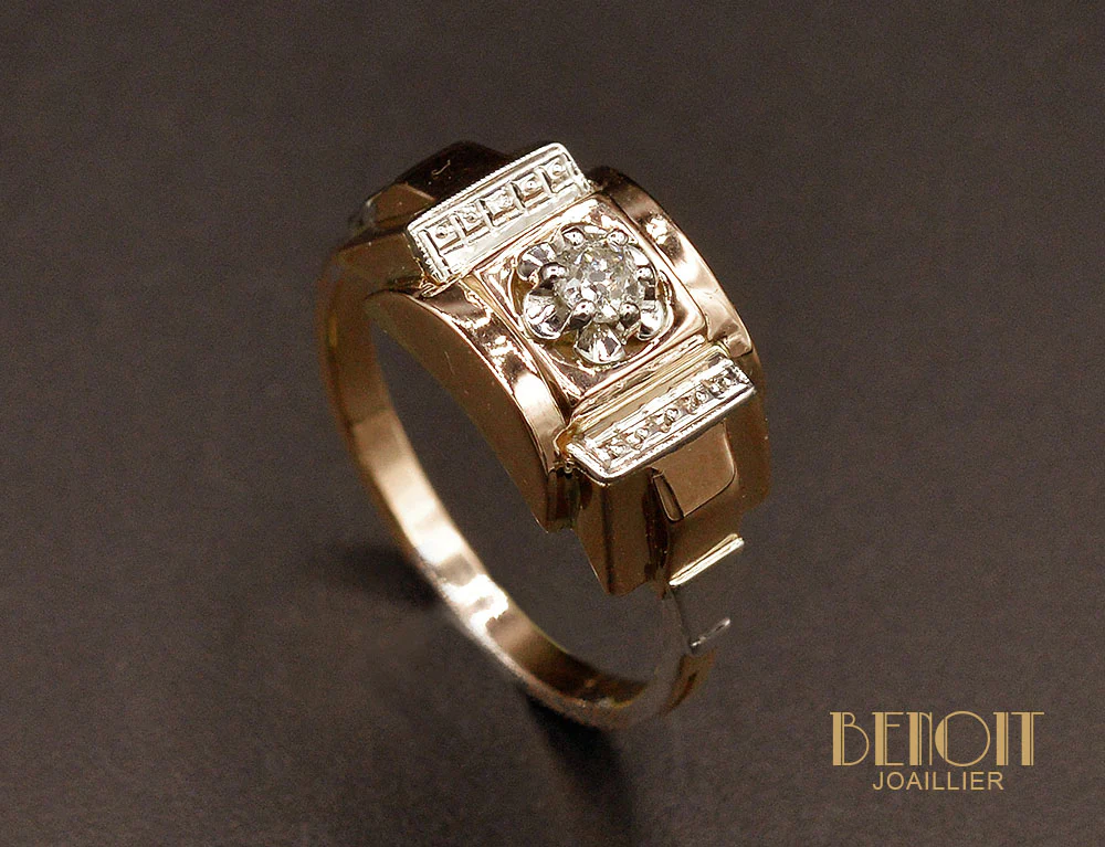 Bague Tank Deux Ors - Image 3
