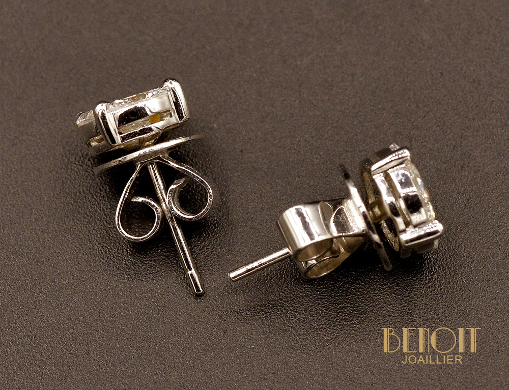 Puces d'Oreilles Diamants - Image 2