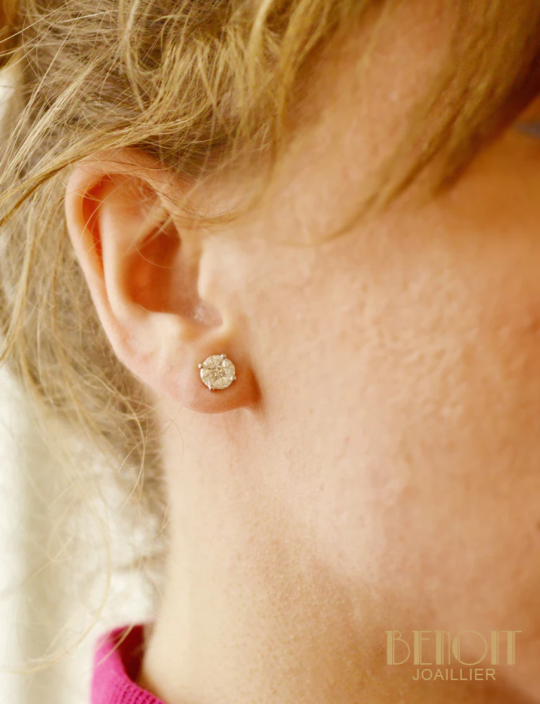 Puces d'Oreilles Diamants - Image 4