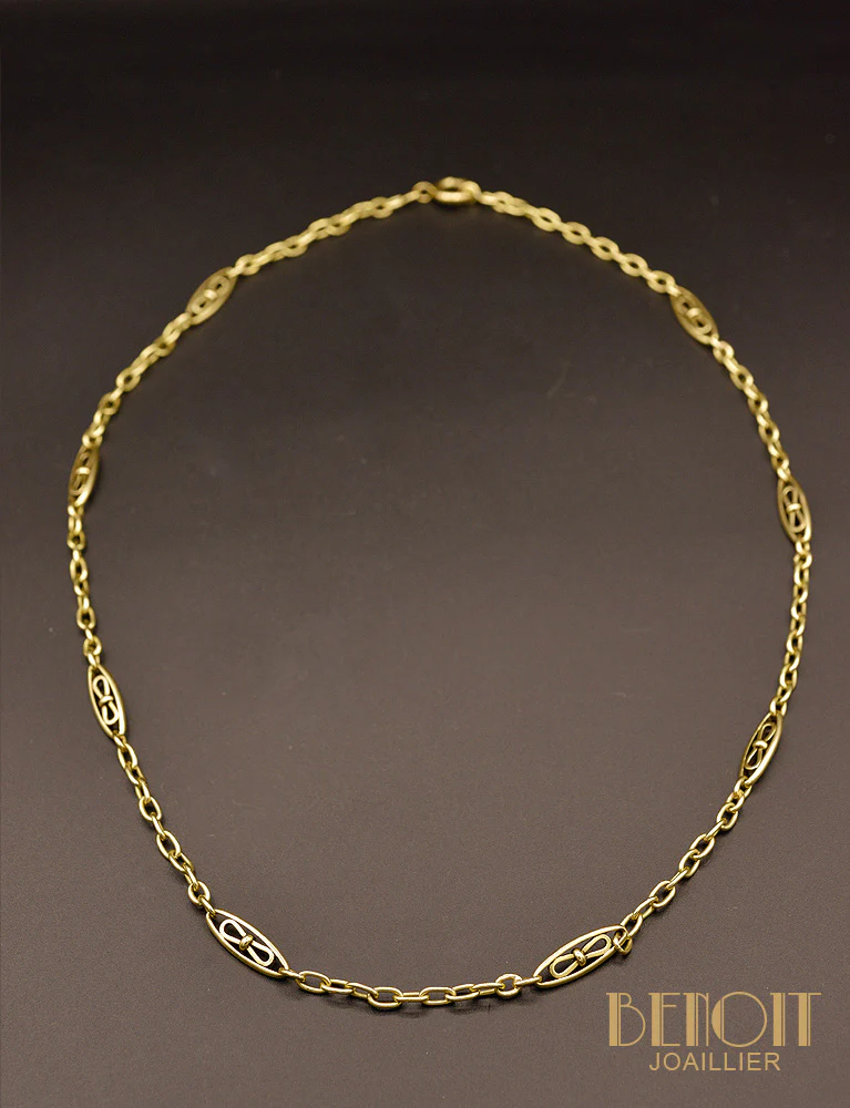 Collier Ancien en Or Jaune - Image 4