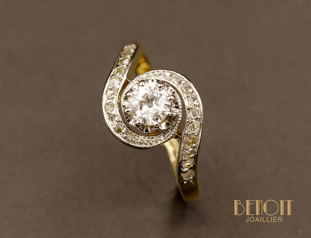 Bague Tourbillon Diamants - Image 3