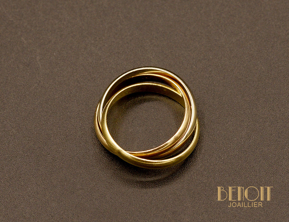 Bague "Trinity" Cartier 3 ors T52 - Image 4