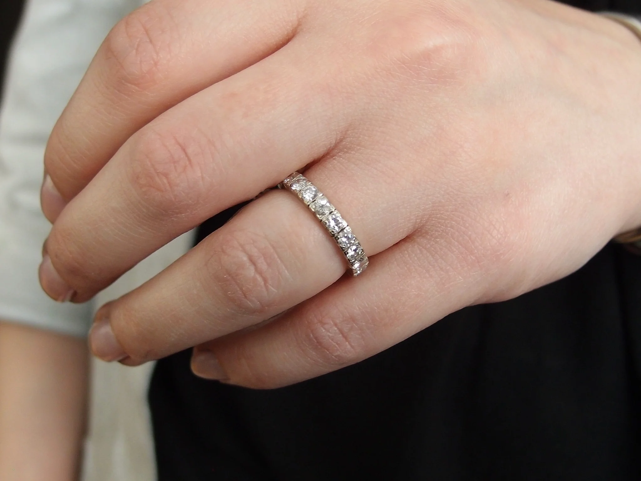 Alliance diamants 2 cts taille 54 - Image 3