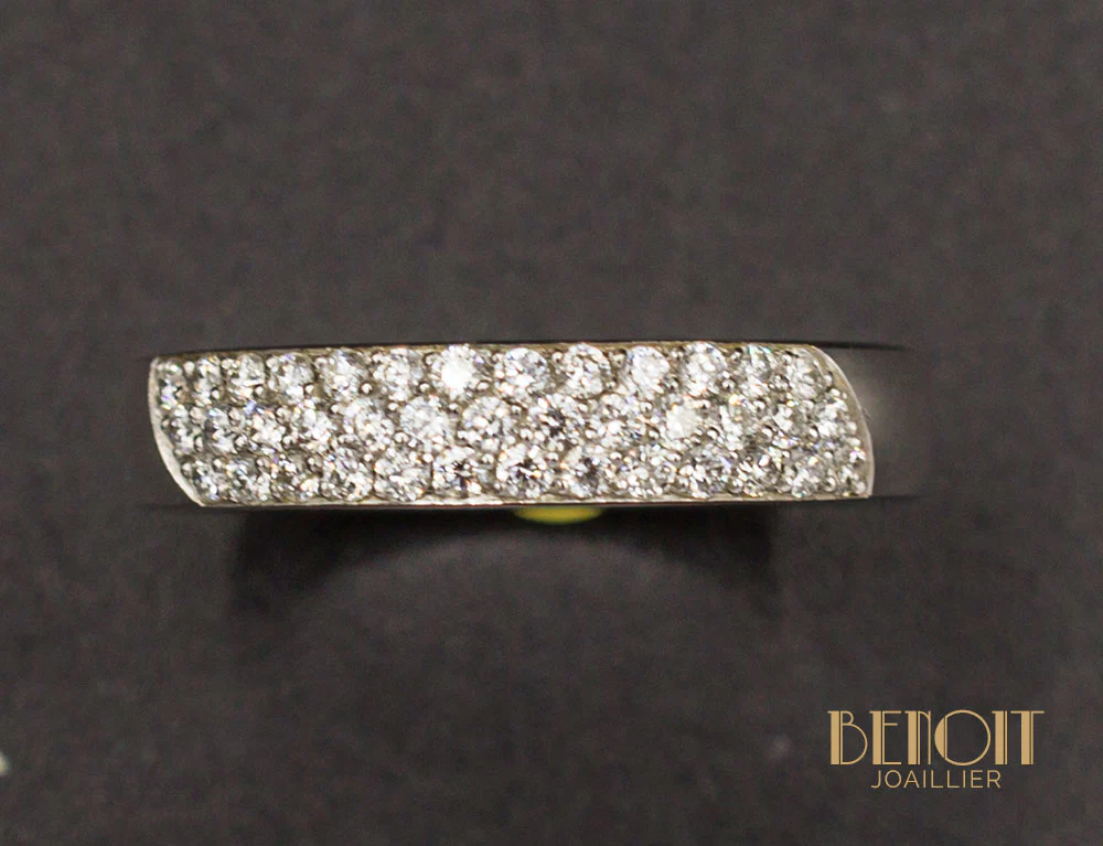 Alliance Jonc Parisien Diamants - Image 3