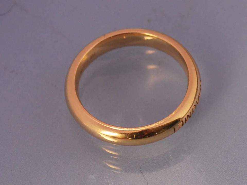 Alliance or jaune CHAUMET - Image 2
