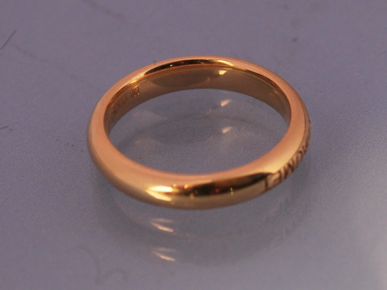 Alliance or jaune CHAUMET - Image 3
