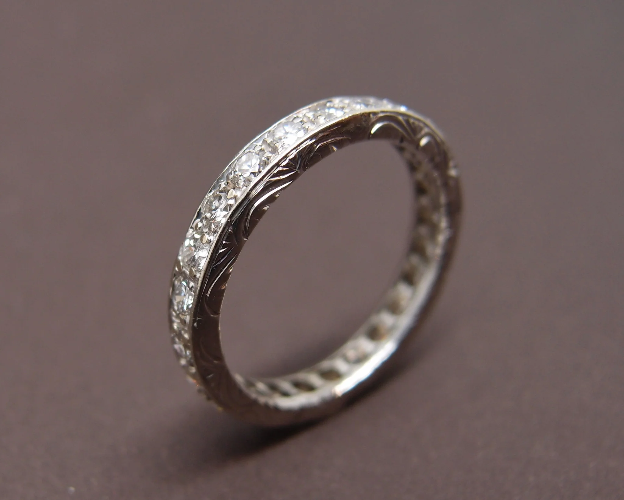 Alliance platine diamants 1.2 ct - Image 3