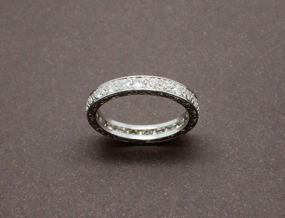 Alliance Tour Complet Platine et Diamants - Image 2