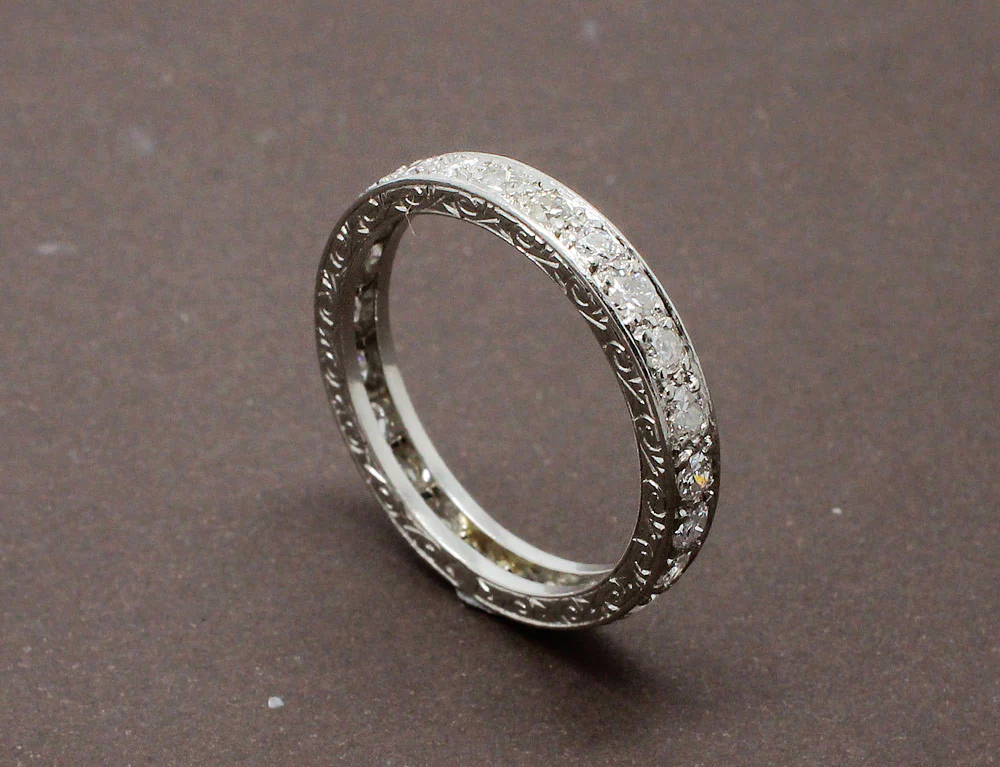 Alliance Tour Complet Platine et Diamants - Image 3