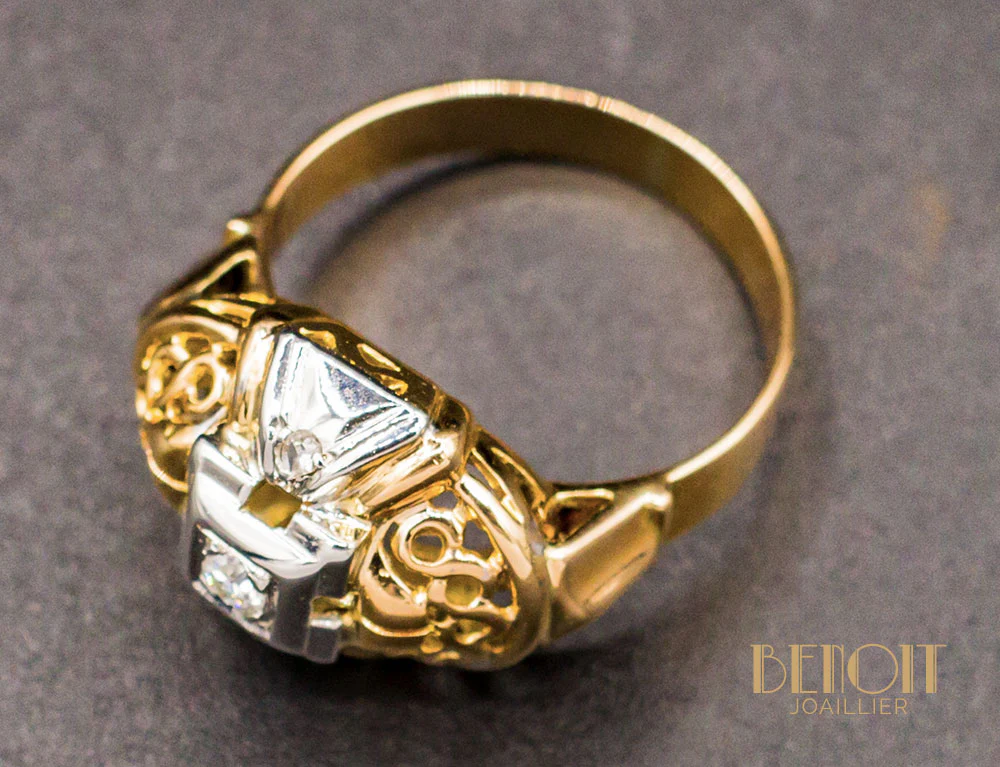 Bague 1950 Diamant - Image 4