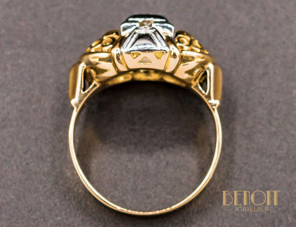 Bague 1950 Diamant - Image 5