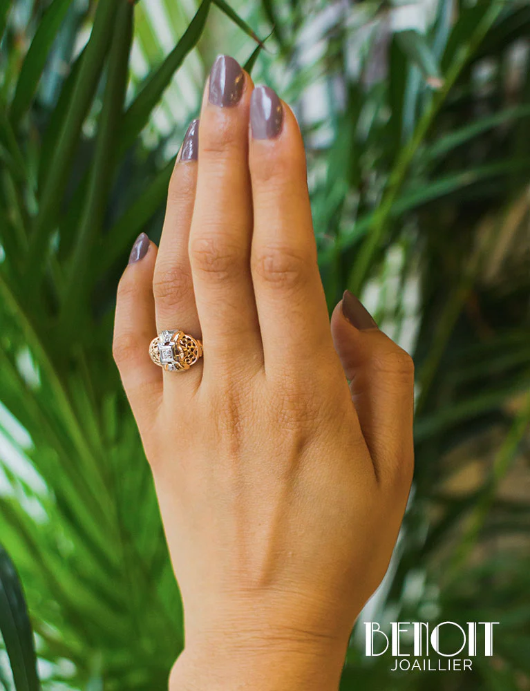 Bague 1950 Diamant - Image 7