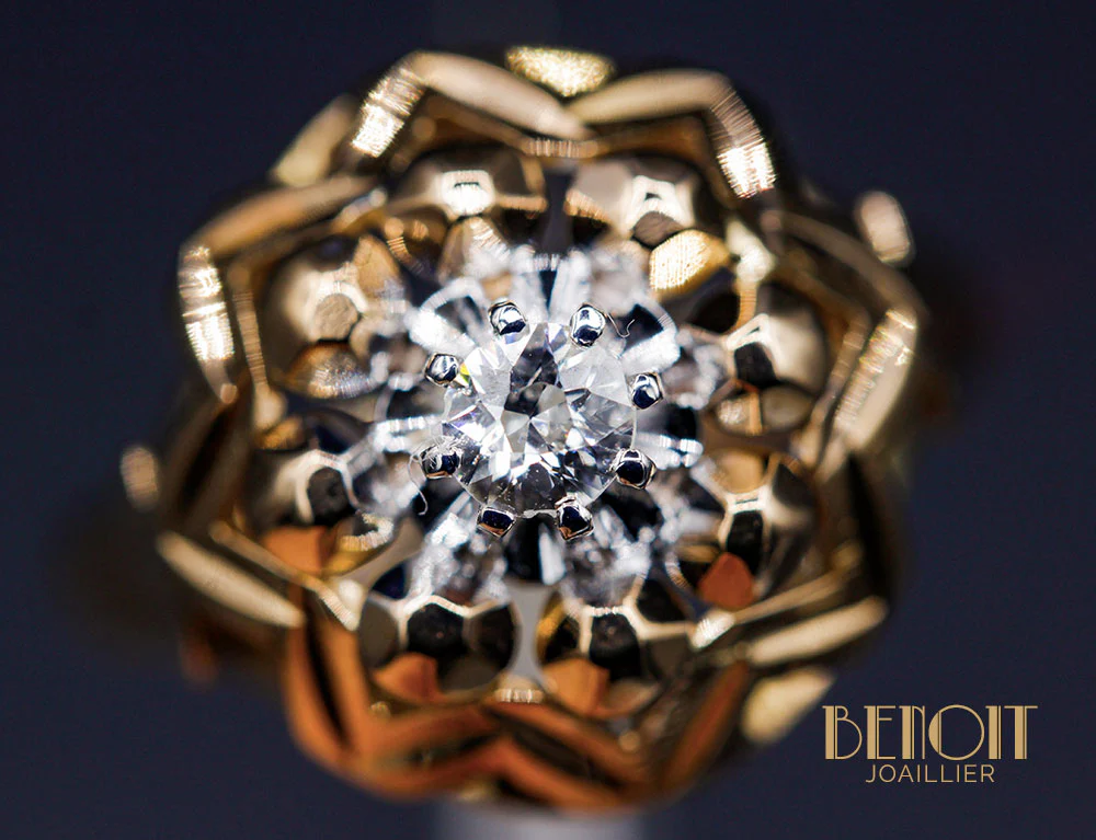 Bague 1950 Diamant - Image 3