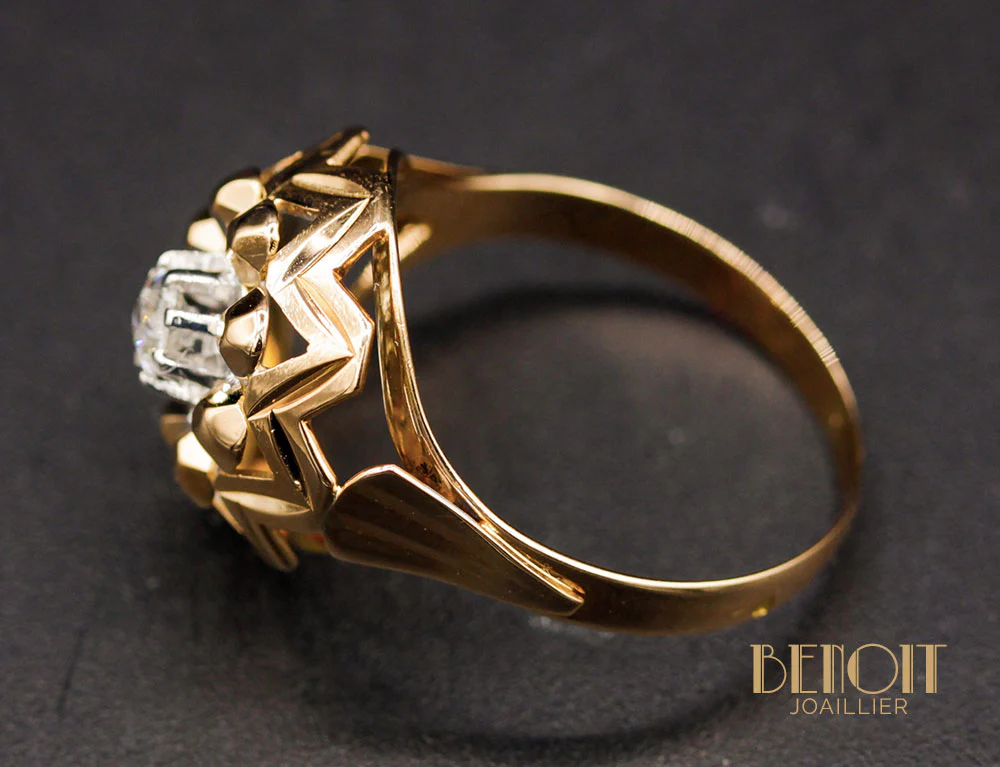 Bague 1950 Diamant - Image 4