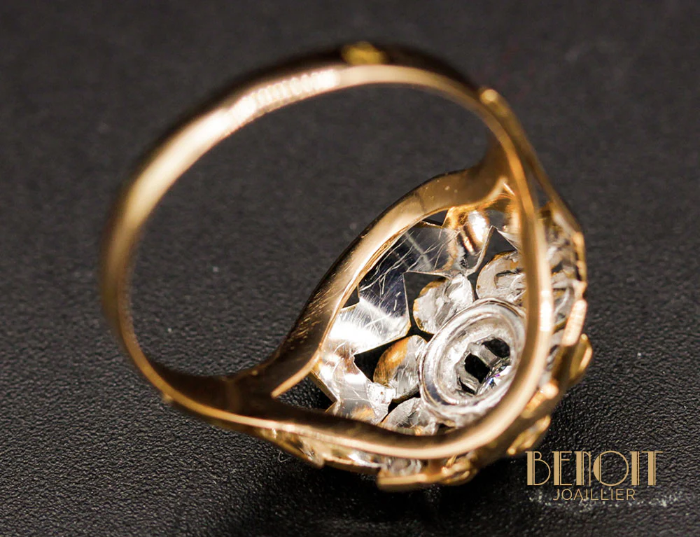 Bague 1950 Diamant - Image 5