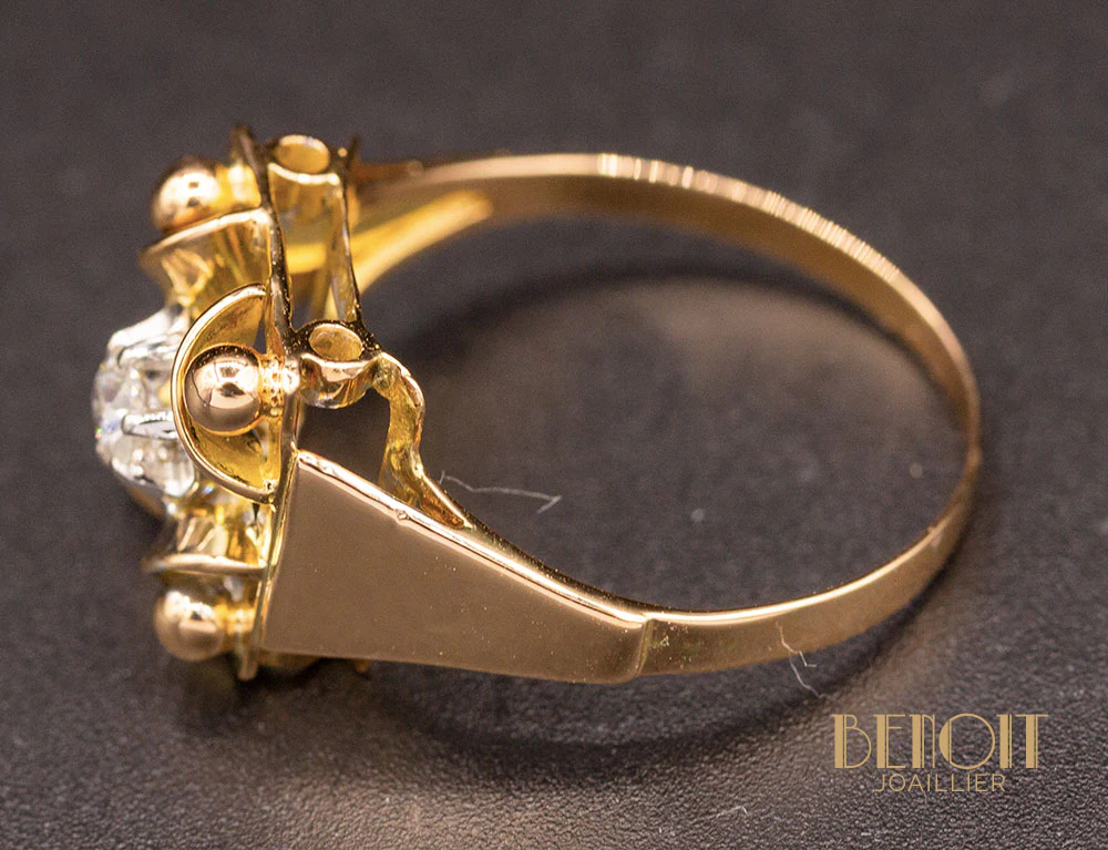 Bague 1950 Diamant - Image 5