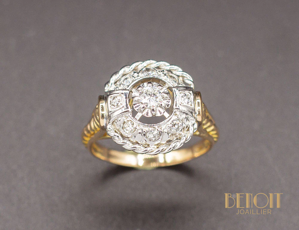 Bague 1950 Diamants - Image 2