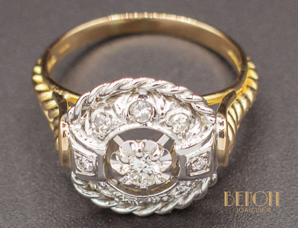 Bague 1950 Diamants - Image 5