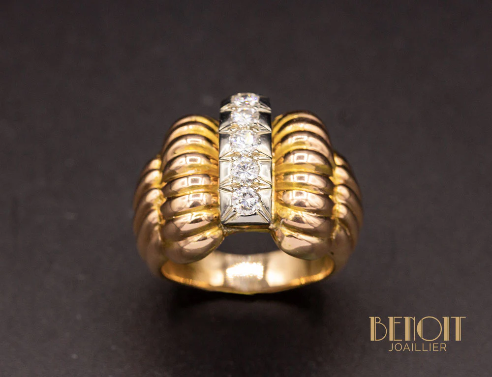 Bague 1950 Diamants - Image 2
