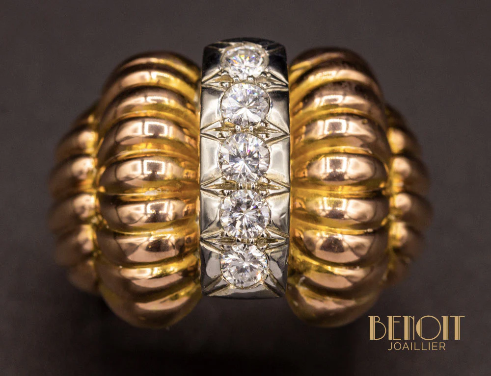 Bague 1950 Diamants - Image 3