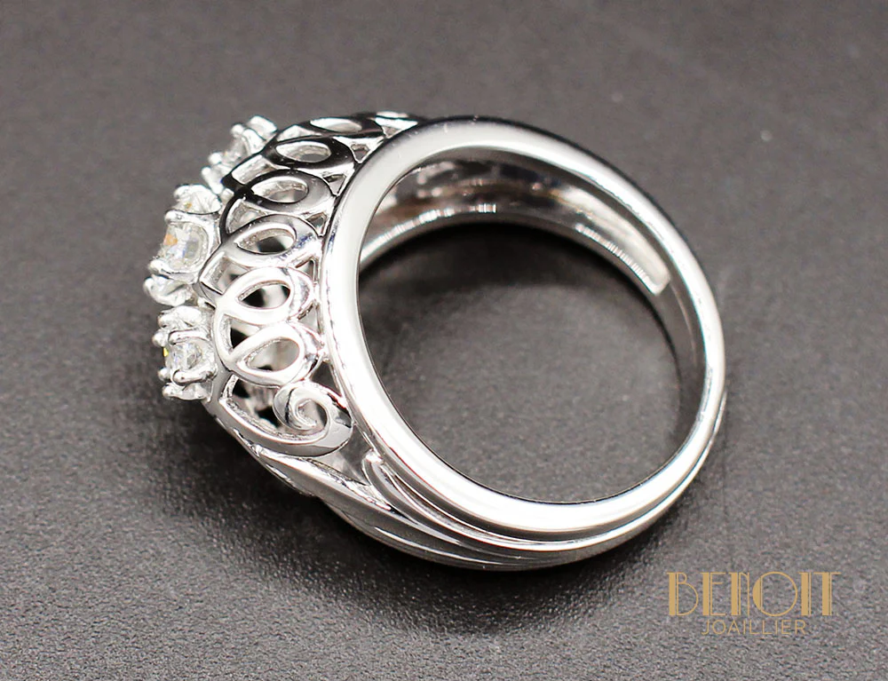 Bague 1950 Diamants - Image 4