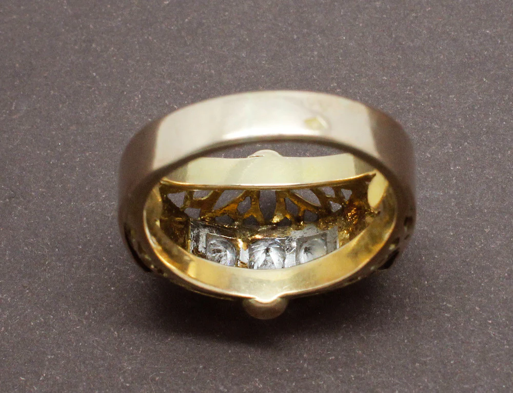 Bague 1950 Or et Diamants - Image 5
