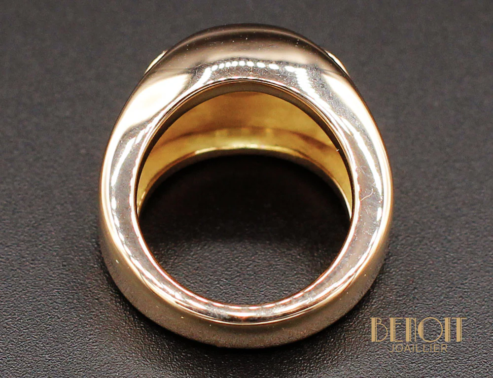 Bague 1950 Or Jaune - Image 4
