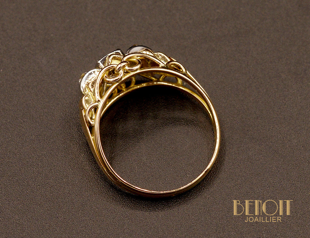 Bague 1950 Or et Diamants - Image 5