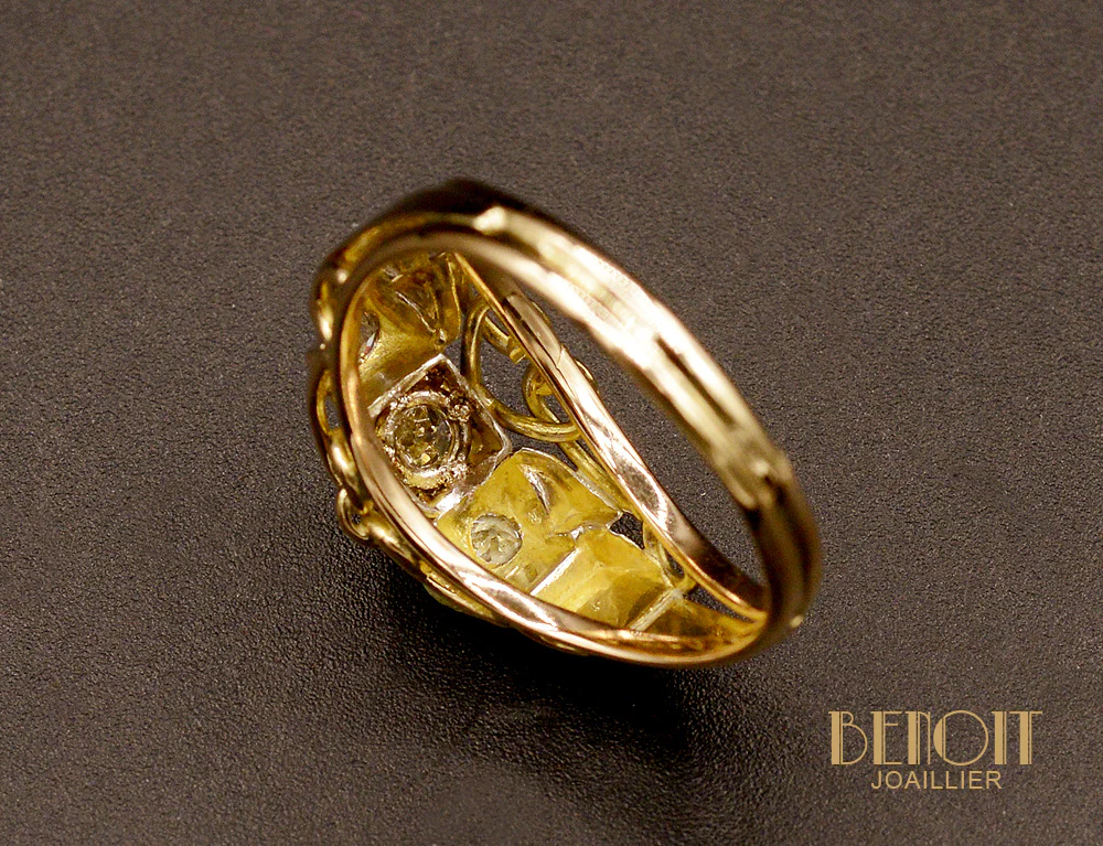 Bague 1950 Or et Diamants - Image 6