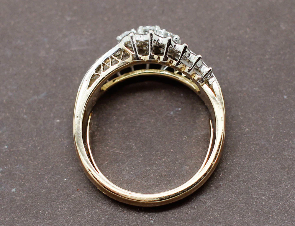 Bague 3 Anneaux Diamants - Image 4