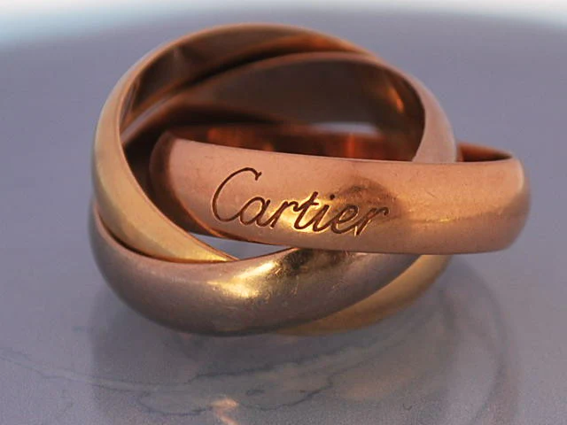 Bague 3 ors Cartier gros model - Image 3