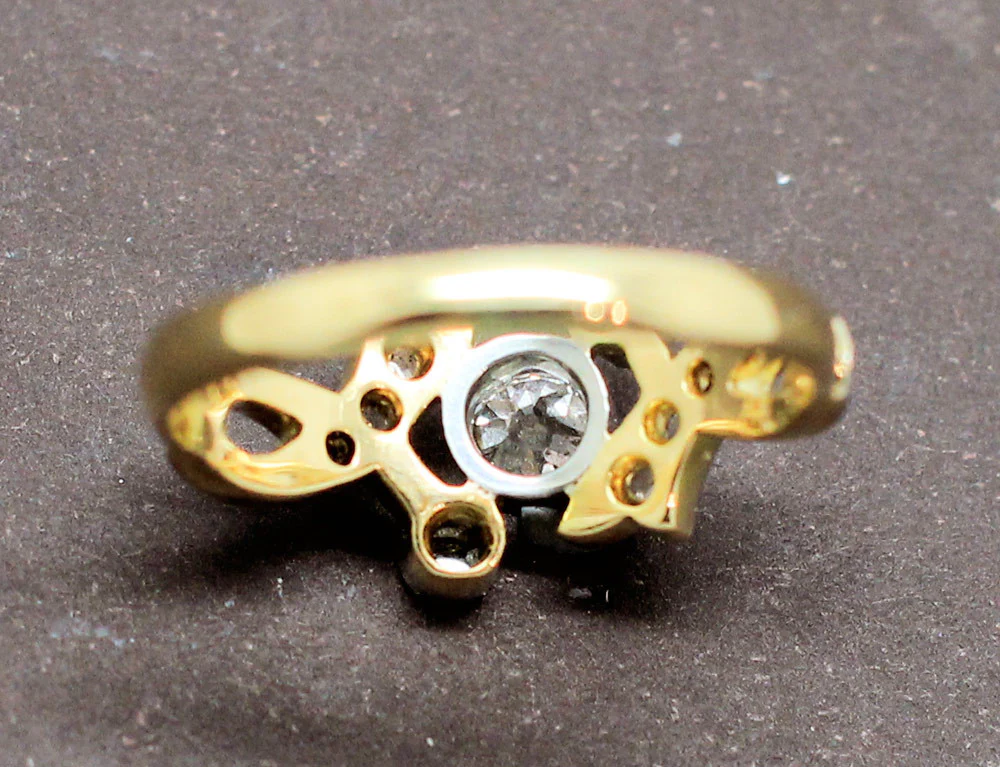 Bague Ancienne Diamants - Image 5