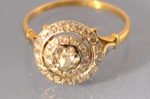 Bague ancienne diamants