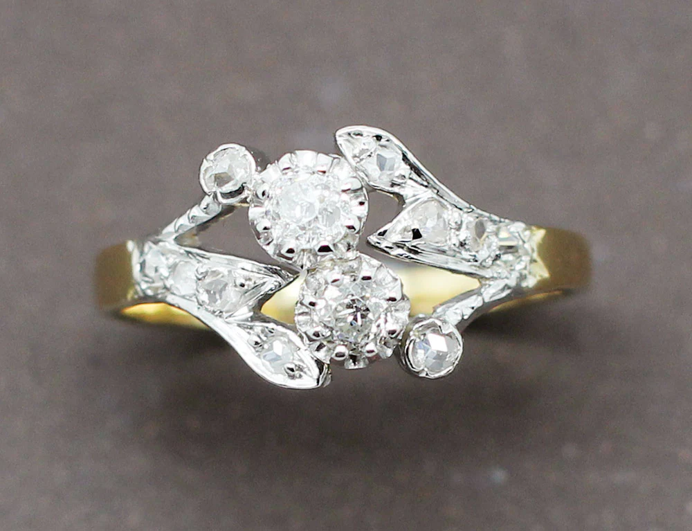 Bague Ancienne Diamants - Image 3