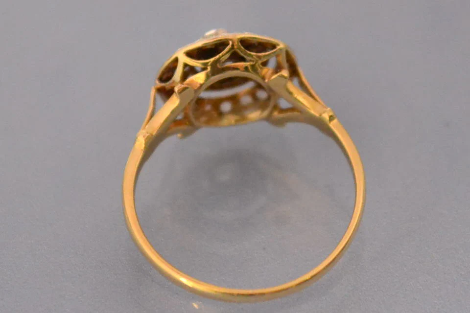 Bague ancienne diamants - Image 3
