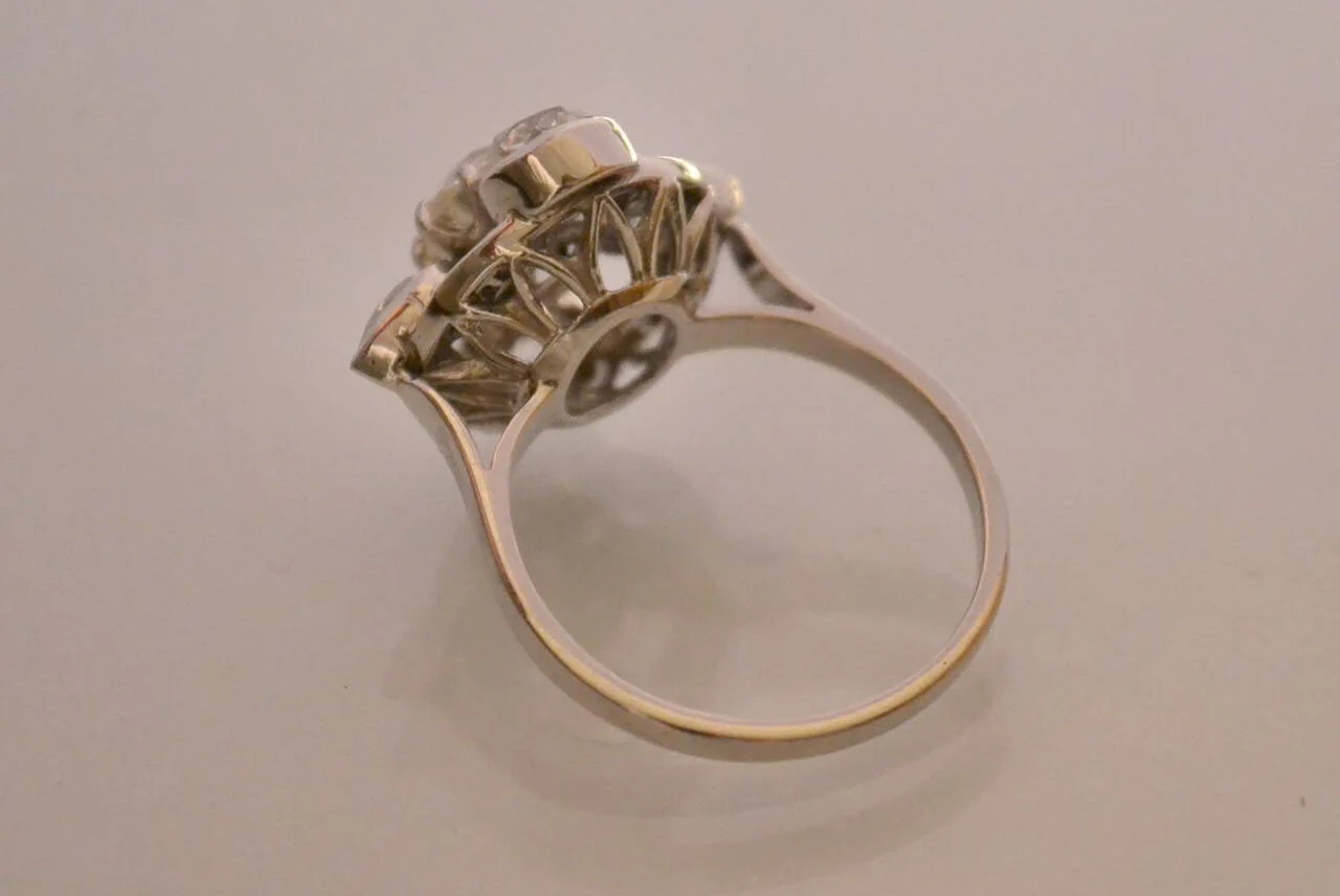 Bague Ancienne Diamants environ 2,5 ct - Image 3