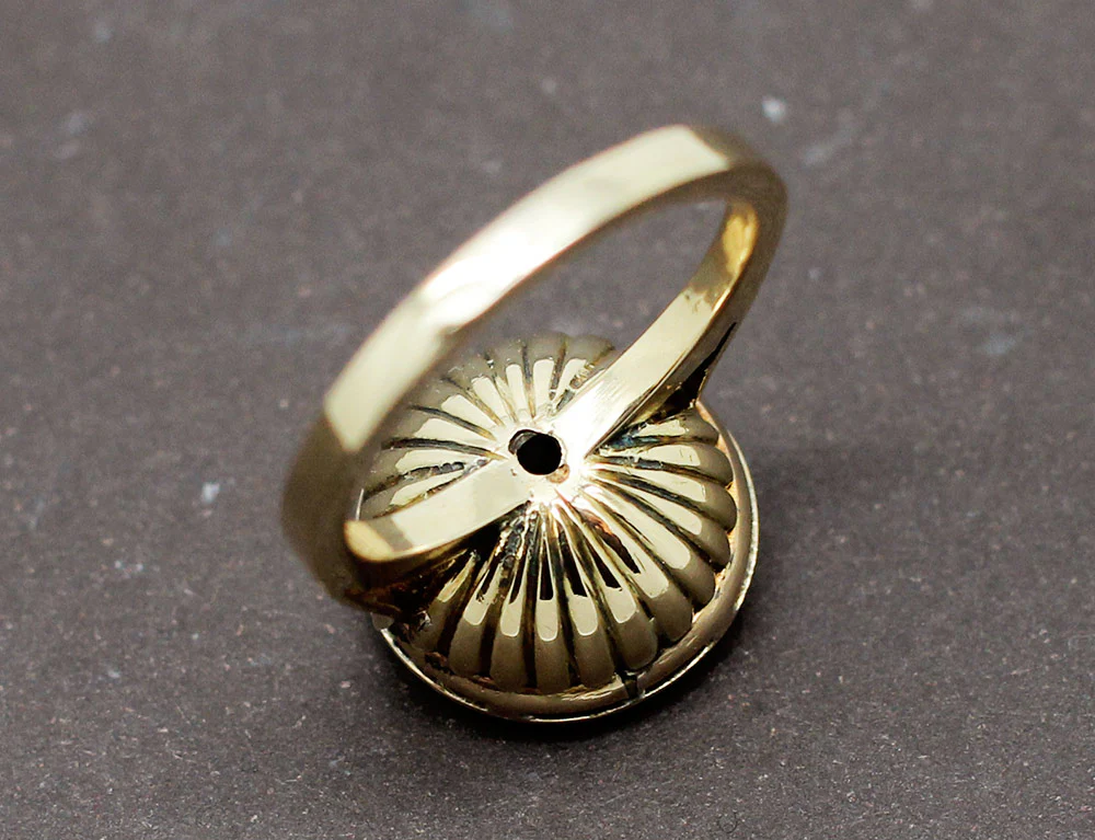 Bague Ancienne Diamants Taille Rose - Image 5