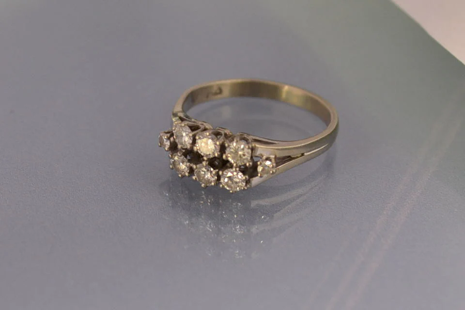 Bague ancienne or et diamants