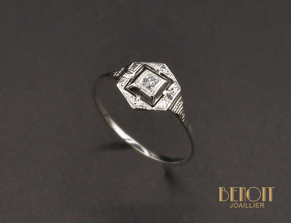 Bague Art Déco - Image 3