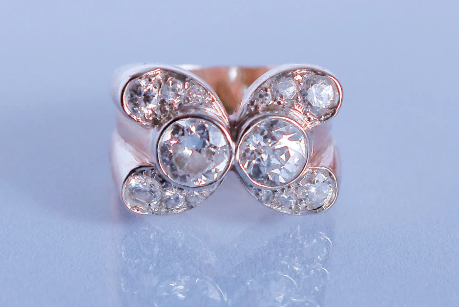 Bague Art déco Diamant - Image 3